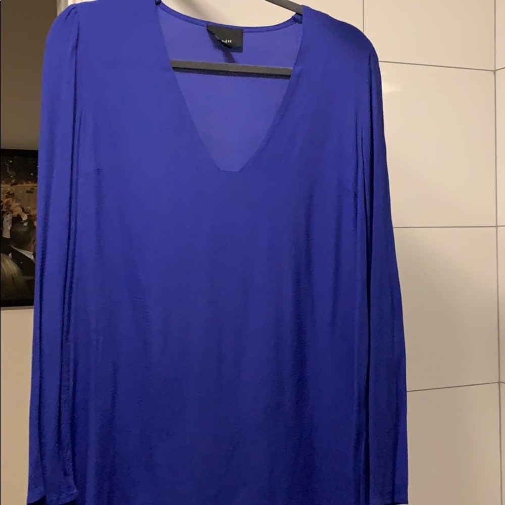 Mini long sleeve dress